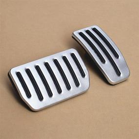img 1 attached to Non Slip Performance Pedal Aluminum Covers