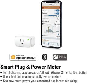 img 3 attached to 🔌 Eve Energy: Apple HomeKit Smart Plug & Power Meter with Schedules, Switches, App Compatibility, Bluetooth & Thread