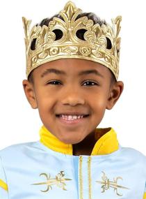 img 3 attached to Regally Adorn Your Little Prince with the Little Adventures Golden Prince Crown