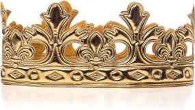 img 4 attached to Regally Adorn Your Little Prince with the Little Adventures Golden Prince Crown