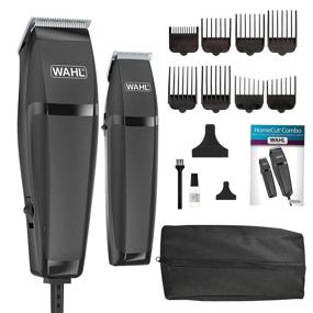 img 4 attached to 👨 Wahl Clipper Corp 79450 Model - Pro 14 Piece Hair Clipper and Beard Trimmer Kit for Complete Body Grooming, Chrome Finish