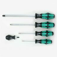 wera screwdriver set 5pc 5346300001 logo