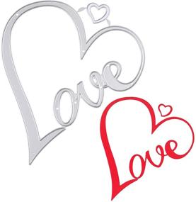 img 4 attached to ❤️ OOTSR Valentine's Day Cutting Dies: Love Heart Craft Dies for Scrapbooking, Card Making, and DIY Crafts
