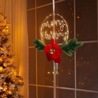 kurala chritmas wreath hanging lights logo