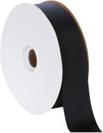 🎀 high-quality berwick offray 1.5" grosgrain ribbon in classic black - 50 yards for crafting and décor logo