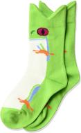 🧦 k. bell socks wide mouth crew socks for unisex children logo