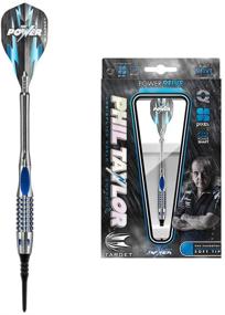 img 4 attached to Enhance Your Dart Game with Target Darts - Phil Taylor Power 9Five Generation 2 18G Soft Tip Darts