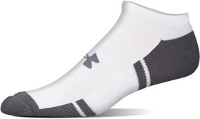 img 1 attached to 🧦 Optimized Under Armour Youth Resistor 3.0 No Show Socks