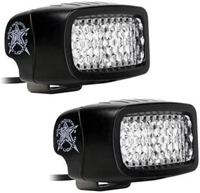 img 4 attached to 🔦 Enhance Your Visibility with Rigid Industries 98000 SR-M Diffused Back-Up Light Kit