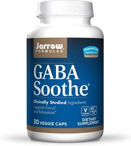 img 4 attached to 🧠 Jarrow Formulas GABA Soothe - Supports Focus, Relaxation & Resistance to Stress - With Theanine & Ashwagandha Extract - 30 Servings