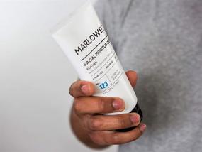 img 1 attached to 🧔 MARLOWE. No. 123 Men's Facial Moisturizer 6 oz: Lightweight & Natural Extract-infused Daily Face Lotion for Dry or Oily Skin