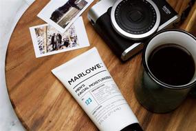 img 2 attached to 🧔 MARLOWE. No. 123 Men's Facial Moisturizer 6 oz: Lightweight & Natural Extract-infused Daily Face Lotion for Dry or Oily Skin