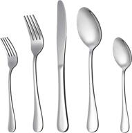 efficient dishwashing made easy: lianyu 30 piece stainless silverware, dishwasher safe логотип