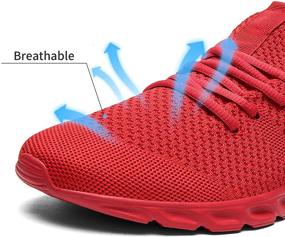 img 1 attached to Enhance Your Performance with Tvtaop Athletic Running Lightweight Sneakers for Men