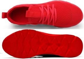 img 3 attached to Enhance Your Performance with Tvtaop Athletic Running Lightweight Sneakers for Men