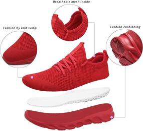 img 2 attached to Enhance Your Performance with Tvtaop Athletic Running Lightweight Sneakers for Men