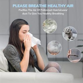 img 1 attached to Air Purifiers Coverage Effective Allergies