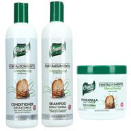 suela y canela shampoo, conditioner, and 🍊 rinse - 16 oz - by laboratorios capilo logo