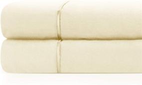 img 2 attached to Zen Home Luxury Sheet 2 Pack Bedding" translated into Russian would be: "Zen Home Роскошный комплект простыней (2 шт.)