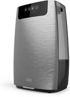 🌬️ pure enrichment humexl ultrasonic cool mist humidifier for large rooms - extended run-time of 50 hours, convenient 1.3 gallon easy-to-clean water tank, user-friendly touch-button control, dual 360° mist nozzles, and night mode logo