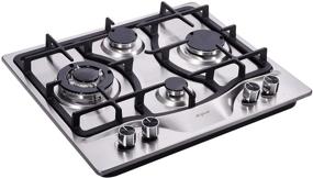 img 2 attached to Hotfield Cooktop Stainless Convertible HF4258 03