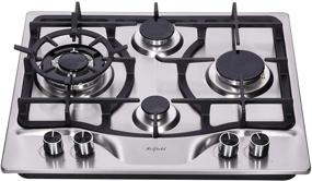 img 4 attached to Hotfield Cooktop Stainless Convertible HF4258 03