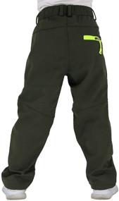 img 2 attached to 🏕️ LANBAOSI Waterproof Outdoor Hiking Fleece Boys' Clothing: Stay Warm and Dry on Your Adventures!