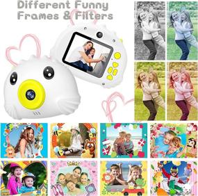 img 3 attached to 📸 Best Kids Camera for 3-8 Years Old: Perfect Christmas and Birthday Gift for Toddlers and Children - Selfie Camera 20