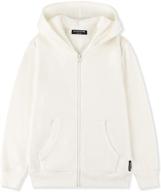 👕 alwaysone boys' clothing fleece sweatshirt athletic white l - fashion hoodies & sweatshirts logo