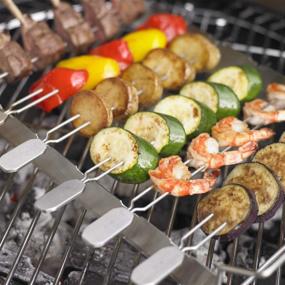 img 2 attached to Rösle Kabob Grill Skewers Silver