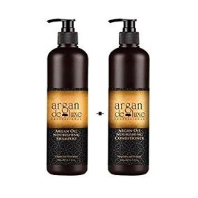 img 3 attached to 🧴 Argan De Luxe 100% Pure Organic Moroccan Argan Oil Nourishing Shampoo & Conditioner 500ml (Shampoo & Conditioner Combo Pack 500ml) by Argan Deluxe