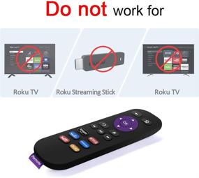 img 2 attached to 📱 Gvirtue Replacement Remote Control for Roku Devices - Including Roku 1, 2 (HD, XD, XS), 3, LT, XDS, N1, Express, Express+