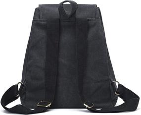 img 2 attached to Stylish Black Fashion Backpacks for Women: Ideal Travel and School Daypacks