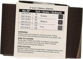 img 2 attached to Makita 794119 F 2 21 Inch Abrasive 2 Pack