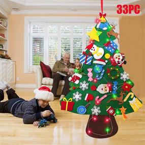 img 2 attached to 🎄 Multi Colored Christmas Decorations by CL FUN for Festive Holidays