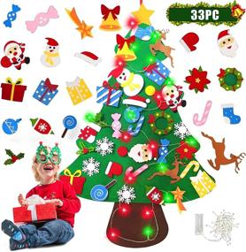 img 4 attached to 🎄 Multi Colored Christmas Decorations by CL FUN for Festive Holidays