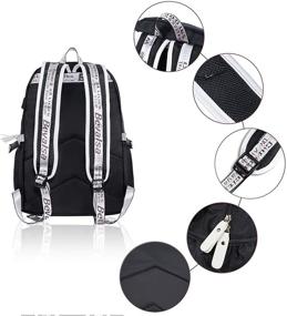 img 1 attached to Bevalsa Backpack Resistant Children Schoolbag Backpacks