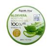 farm stay aloe vera moisture soothing gel 300ml, ideal for men and women - 100% aloe vera for dry skin - facial treatment, moisturizer, day care and gel logo