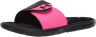 👡 under armour women's ignite sandal: ultimate comfort and style for women's shoes logo