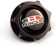 blox racing bxac 00501 bk black billet logo