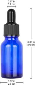 img 2 attached to StonyLab Dropper Essential Aromatherapy Fragrances Travel Accessories in Travel Bottles & Containers