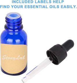 img 1 attached to StonyLab Dropper Essential Aromatherapy Fragrances Travel Accessories in Travel Bottles & Containers