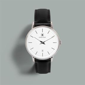 img 2 attached to ⌚ Этан Элиот Неизменные часы: мужские и женские часы 38 мм с датой, устойчивые к воде 5ATM