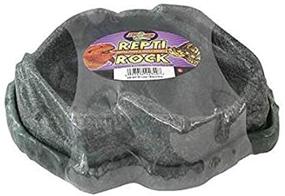 img 1 attached to Small Reptile Water Food Dishes by Zoo Med Repti Rock