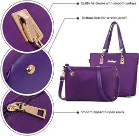 img 1 attached to 👜 Stylish and Versatile: KOOIJNKO Handbag Crossbody Shoulder Satchels for Women – Perfect for Totes, Handbags & Wallets!