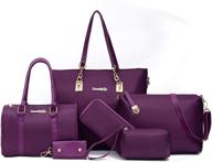 👜 stylish and versatile: kooijnko handbag crossbody shoulder satchels for women – perfect for totes, handbags & wallets! logo
