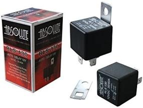 img 4 attached to 🔌 Enhanced Absolute USA RLS-130 12VDC Waterproof Relay with Sturdy Metal Bracket - SPDT 30/40A