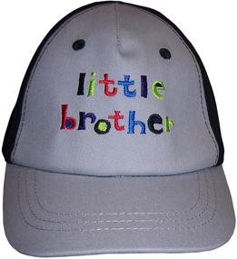 img 1 attached to Caps Authentic Construction Brother Embroidered