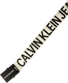 img 2 attached to Calvin Klein Webbing Strap White