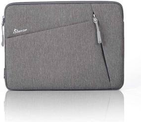 img 4 attached to 📱 SIMTOP Tablet Sleeve Case - Compatible with 2019 New 10.2'' iPad 7, 10.5'' iPad Air 3, 10.5'' iPad Pro, 11'' iPad Pro, 9.7'' iPad, 10'' Surface Go, 10'' Galaxy Tab, and More (Grey)